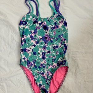 NWT Speedo Girl's one piece size 24